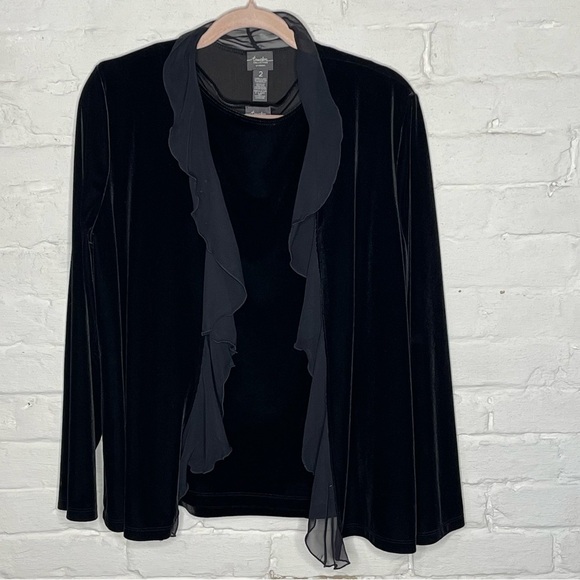 Chico’s 2-pc Jacket/Tank L - Picture 1 of 7